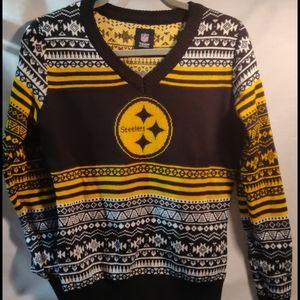 NFL womens Pittsburgh Steeles ugly Xmas Sweater